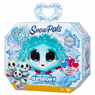 Мягкая игрушка Moose пушистик-потеряшка Снежные друзья Scruff a Luvs 639SFR