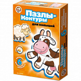 Контурные пазлы Десятое Королевство «Домашние животные» 001296