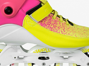 Роликовые коньки Powerslide Swell 100 мм 510019 multicolor
