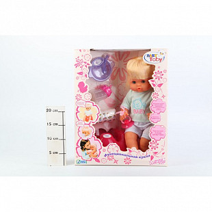 Кукла Shenzhen Toys с аксессуарами, пьет, писает, говорит 30633