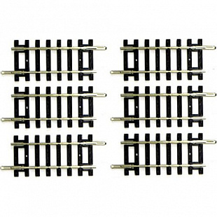 Рельсы Piko прямые 62 мм.(набор 6 шт.) 55205