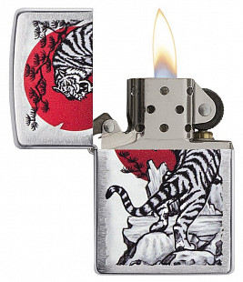 Зажигалка Zippo Asian Tiger Design 29889