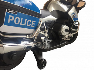 Электромобиль-каталка Chi Lok bo BMW R-1200 white/blue