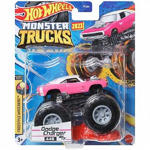 Машинка Hot Wheels Монстр Трак Dodge Charger R/T 440 (FYJ44 HLT14)