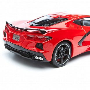 Машинка Maisto 1:18 2020 Chevrolet Corvette Stingray (31447) red