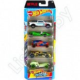 Набор машинок Hot Wheels Let's Race 5 шт. (1806 HTV42)
