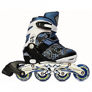Роликовые коньки Amigo Mondial blue