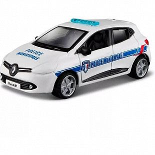 Машинка Bburago 1:64 Renault Clio (Police) (18-59043)