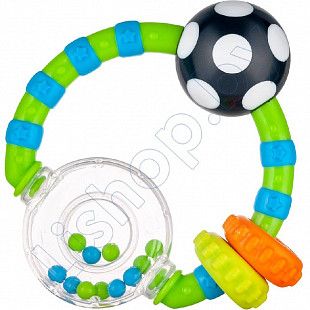 Погремушка Canpol Babies Мячик и цветные шарики (56/145) green