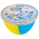Игрушка-антистресс Genio Мялка-жмялка Smart Slime снежный LIZ21 yellow/blue