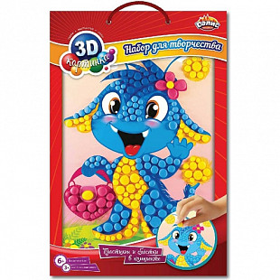 Набор для детского творчества Dalis Раскраска из пластилина Мурсюшка МС-304