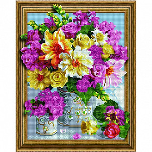 Картина из страз 5D Picasso Яркий букет 5PD4050024