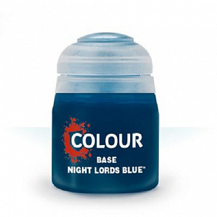 Краска для миниатюр Games Workshop Warhammer Base: Night Lords Blue 12ML 21-42