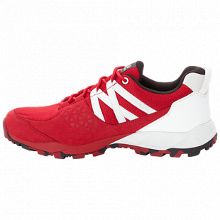 Полуботинки мужские Jack Wolfskin Cascade Hike Texapore Low M red / white
