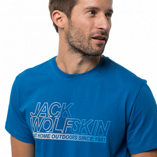 Футболка мужская Jack Wolfskin Ocean T M electric blue