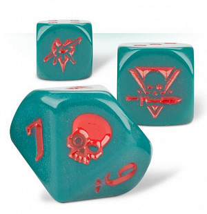 Набор кубов Games Workshop Warhammer Kill Team: Drukhari Dice 102-17