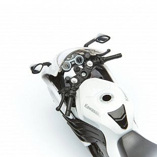 Мотоцикл Maisto 1:12 Kawasaki ZX-14R (31101) black/white