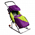 Санки-коляска Nika Тимка 2 purple/green
