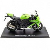 Мотоцикл Maisto 1:12 Kawasaki Ninja ZX-10R (32709) black/green
