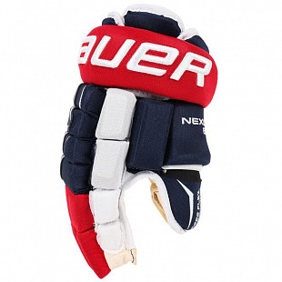 Перчатки хоккейные Bauer Nexus 800 Sr Navy/Red/White