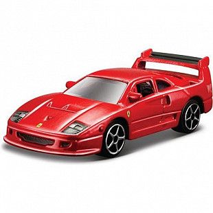 Коллекционная машина Bburago 1:64 Ferrari F40 Competizione (18-56000) red