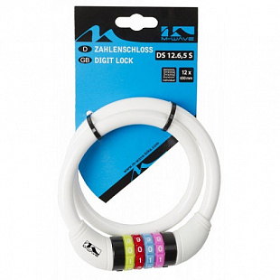 Замок кодовый M-Wave 12х650мм white 5-231052