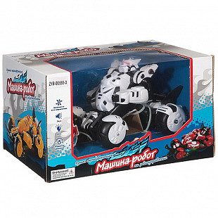 Радиоуправляемая машина-робот Zhorya FullFunk ручная трансформация ZYB-B0555-3 white