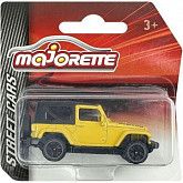 Машинка Majorette Jeep Wrangler (212053051) yellow