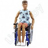 Кукла Barbie Кен в инвалидной коляске (HJT59)