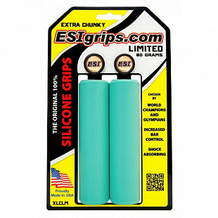 Грипсы ESI Extra Chunky Seafoam XLCLM-SF Blue