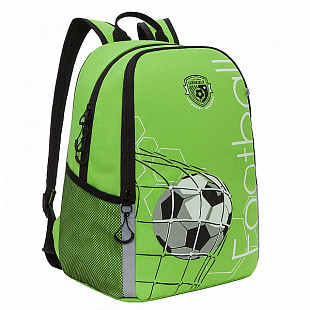 Рюкзак школьный GRIZZLY RB-151-5 /2 light green