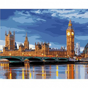 Картина по номерам Picasso Биг Бен на рассвете PC4050213