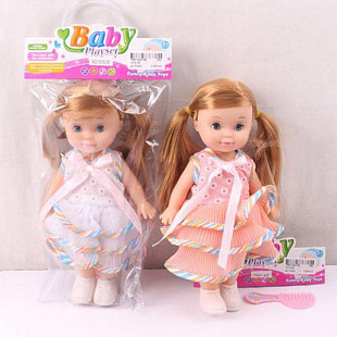 Кукла Shenzhen Toys с хвостиками и расчёской 1010-35