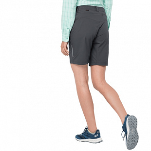 Шорты женские Jack Wolfskin Delta Shorts W dark iron