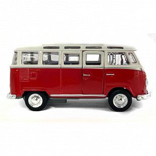Машинка инерционная Maisto 1:40 Volkswagen Van Samba (21001) cream/red