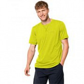 Футболка мужская Jack Wolfskin Crosstrail T Men flashing green