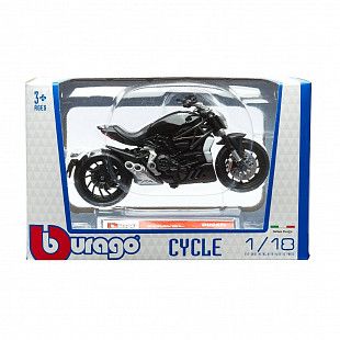 Мотоцикл Bburago 1:18  Ducati XDiavel S (18-51000/18-51066)