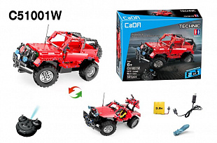 Конструктор CaDa Джип C51001W на радиоуправлении