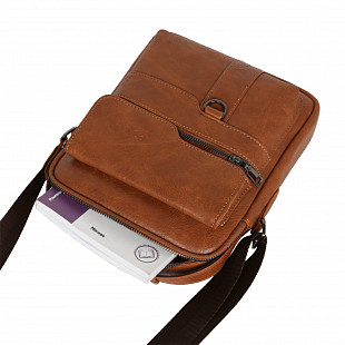Мужская сумка-планшет Polar 98511 brown