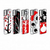 Зажигалка пьезо многоразовая Three Colours XHD101 WP