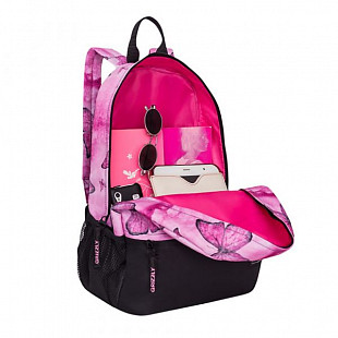 Городской рюкзак GRIZZLY RX-941-2 /3 pink butterfly