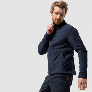 Джемпер мужской Jack Wolfskin Moonrise Jacket Men dark blue