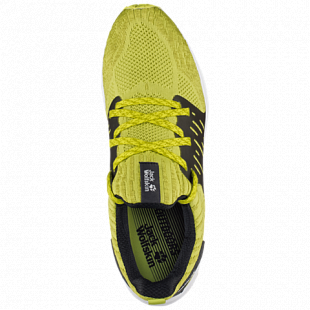 Полуботинки мужские Jack Wolfskin Coogee Knit Low M green lime