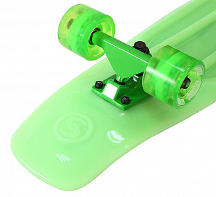 Penny board (пенни борд) Y-Scoo Big Fishskateboard Glow 27 402E-G Green-Green