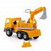 Автомобиль-экскаватор Полесье Престиж 76052 Автомобиль-экскаватор Полесье Престиж 76052
