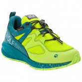 Водонепроницаемые кроссовки детские Jack Wolfskin Unleash 2 Speed Texapore Low K lime / dark green