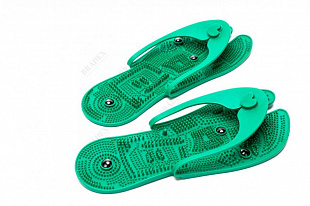 Тапочки массажные складные с магнитами Bradex KZ 0449 Green