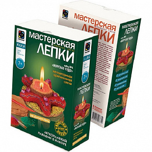 Творческий набор Fantazer 67763 Глиняная свеча «Морское чудо» 217026