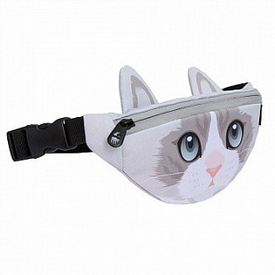 Сумка городская GRIZZLY PS-070-51 /1 grey cat