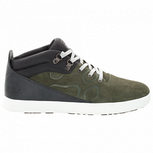 Ботинки мужские Jack Wolfskin Auckland Mid M grape leaf